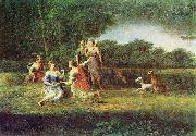 Claude Lorrain Egeria beweint Numa oil painting